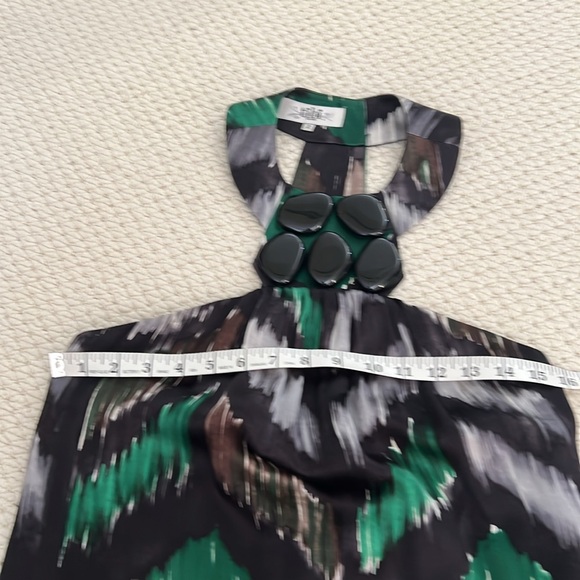 EUC Vintage Tibi silk maxi dress size 2 - Picture 9 of 14